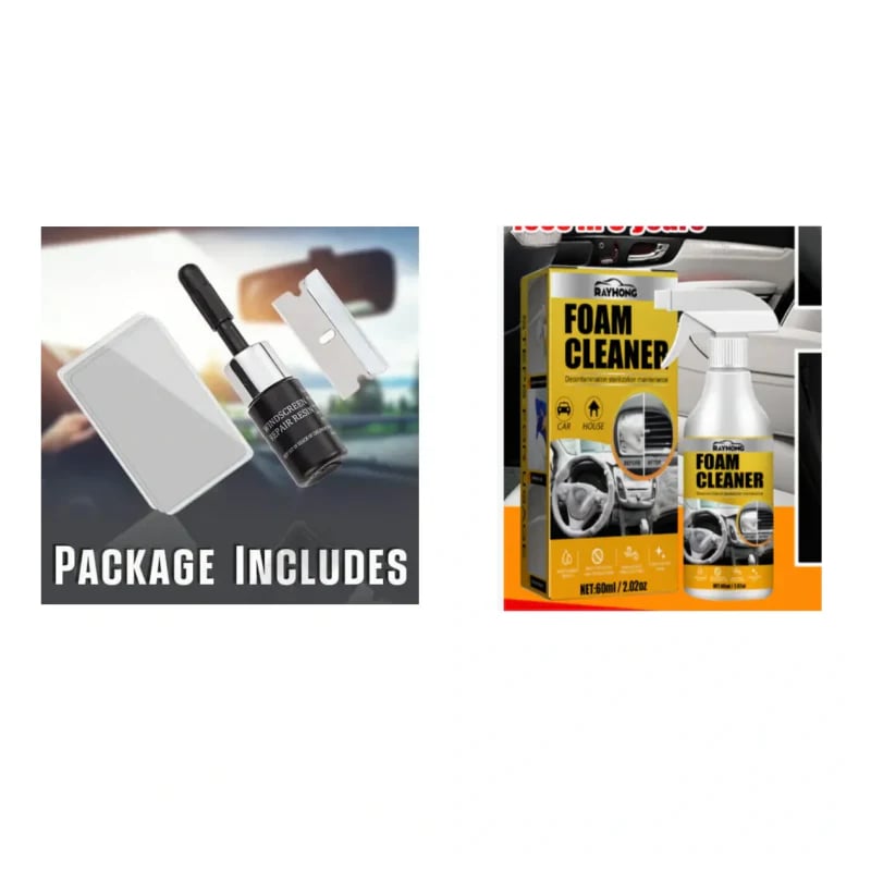 Limited-time Buy 1 Get 1 Free💥Cracks Gone Glass Repair Kit