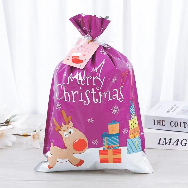 š Tie rope Christmas Gift Bags
