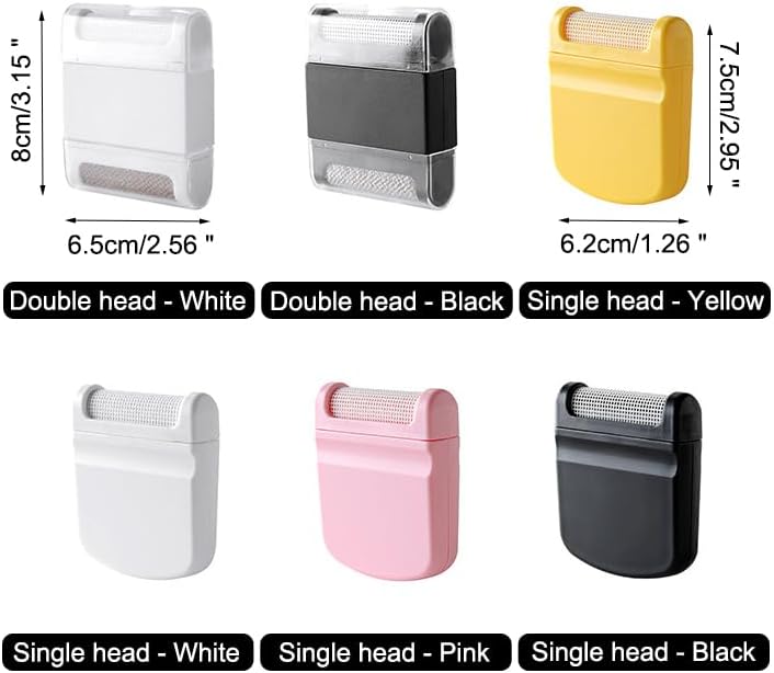 🏆Hot Selling⚡Creative Double-headed Lint Remover Manual Pilling Shaver Portable Sweater Pilling Shaver for Coats