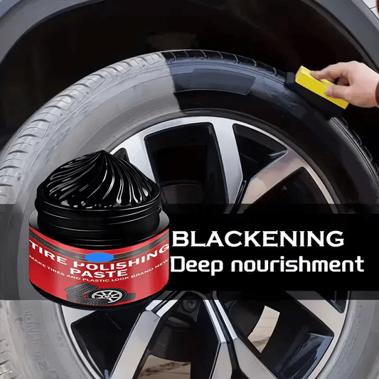 ๐ BUY 2 GET 1 FREE! โจ Car Tire & Plastic Trim Renewal Paste โ Restores Shine, Prevents Cracking & Easy Application ๐