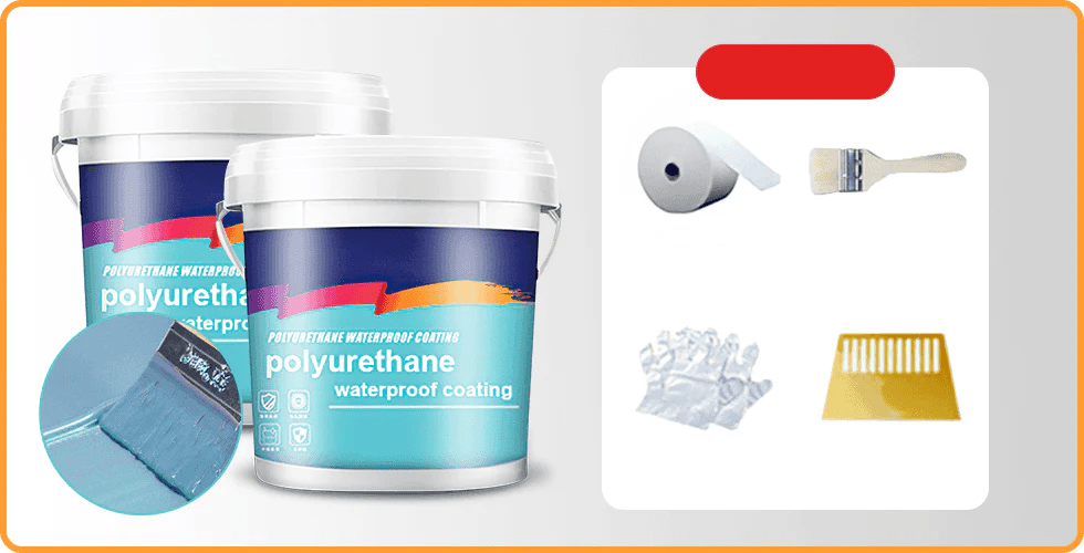 đ°Polyurethane Waterproofing and leak repair Eco-friendly coating