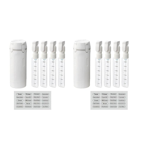 🎁4-in-1 Leakproof Rotatable Travel Dispenser Set