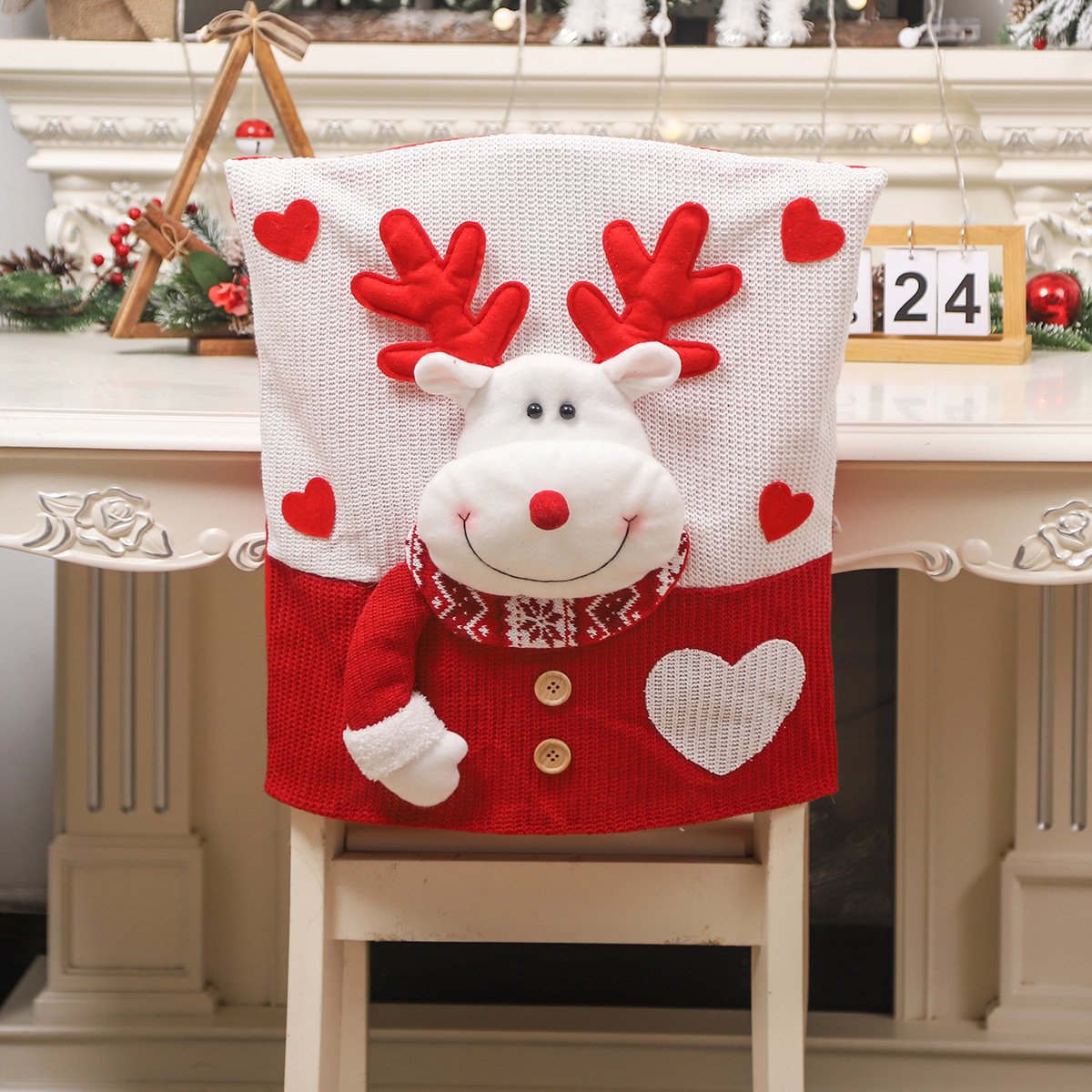 💥Christmas Themed Chair Cover