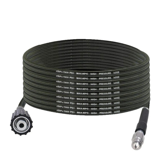 ๐ง Triple-layer burst-proof hose โ PVC & stainless steel. Universal connector, easy install. Perfect for heavy-duty cleaning! ๐ฟ๐ง