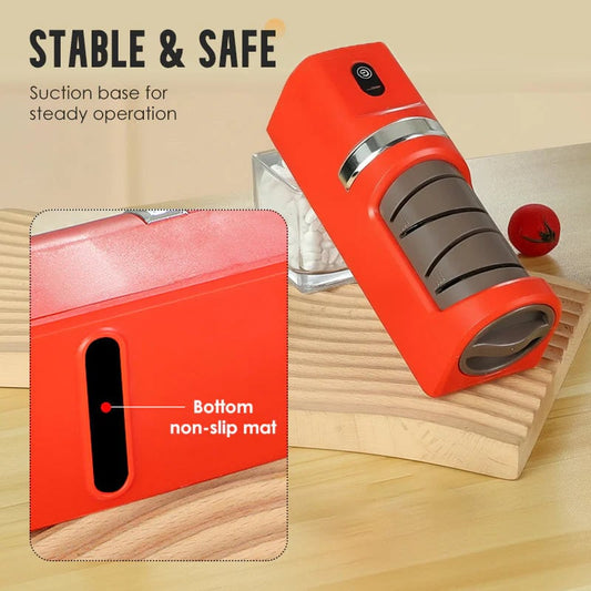 ✨🔥Automatic Kitchen Knife Sharpener🔪