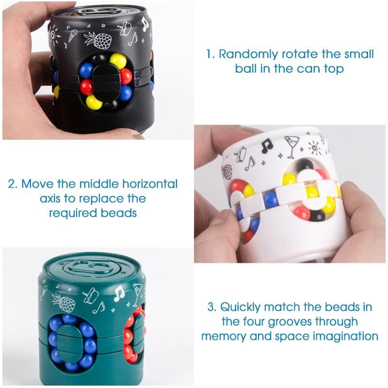 Cube And Fidget Spinner