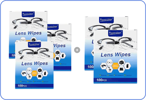 Anti-Fog Lens Wipes(100 Pcs)