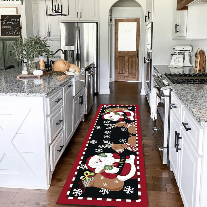 🎁Christmas Rug  Anti-bacterial, Environmental, Washable