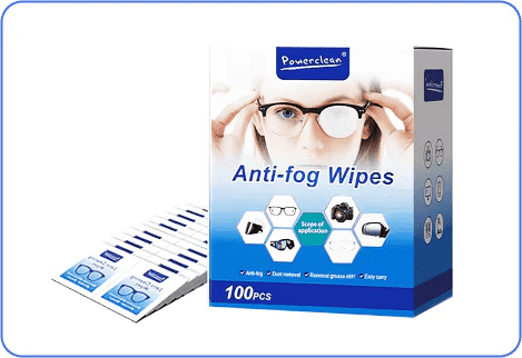 Anti-Fog Lens Wipes(100 Pcs)