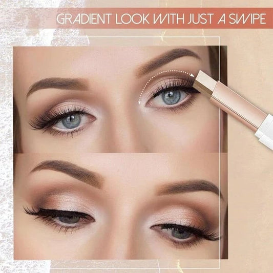 6Pcs Two Color Eyeshadow Stick Set