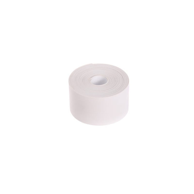 Self-adhesive, waterproof white sealing tape – 3.2 m – Durable sealing for bathroom and kitchen