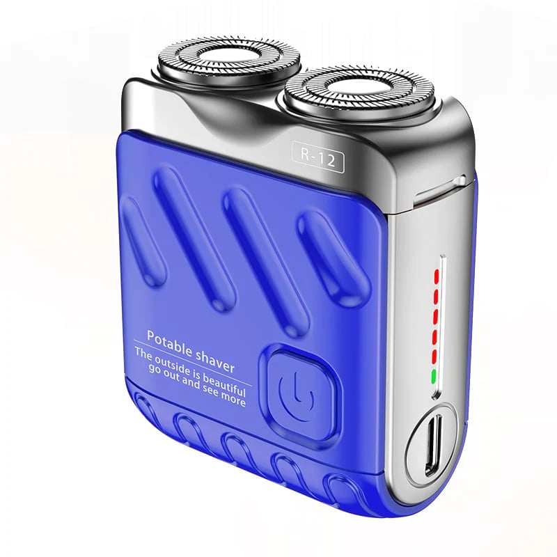 💥Portable Rotary Dual Ring Electric Shaver