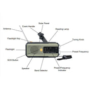🥳2026 HOT SALE🥳 50% OFF!🔥Solar Hand-Crank Emergency Weather Radio