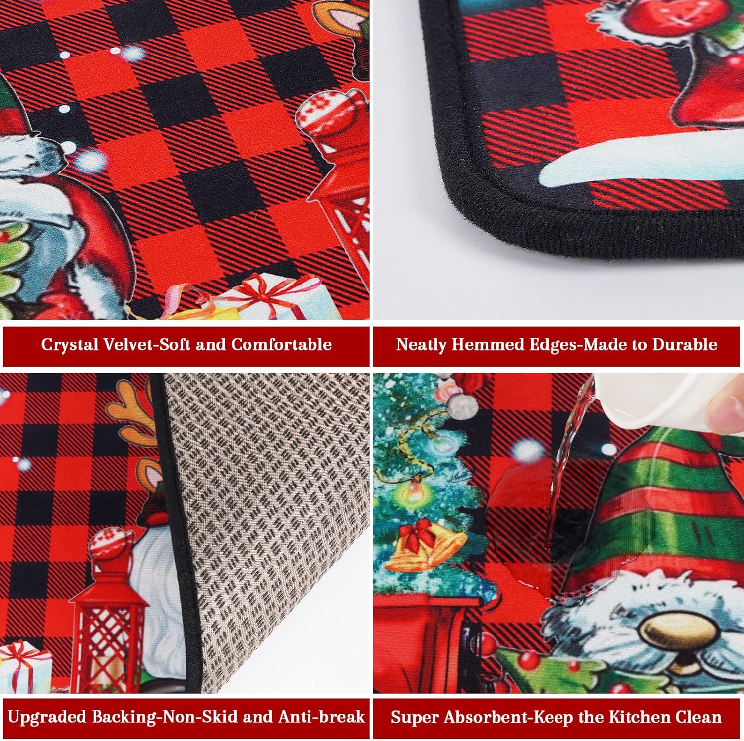 🔥 Christmas Themed Kitchen Mat