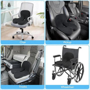 🎁Limited sale 50% discount🎁【Ergonomic design】Non-Slip Memory Foam Seat 💕For the most comfortable driving💕