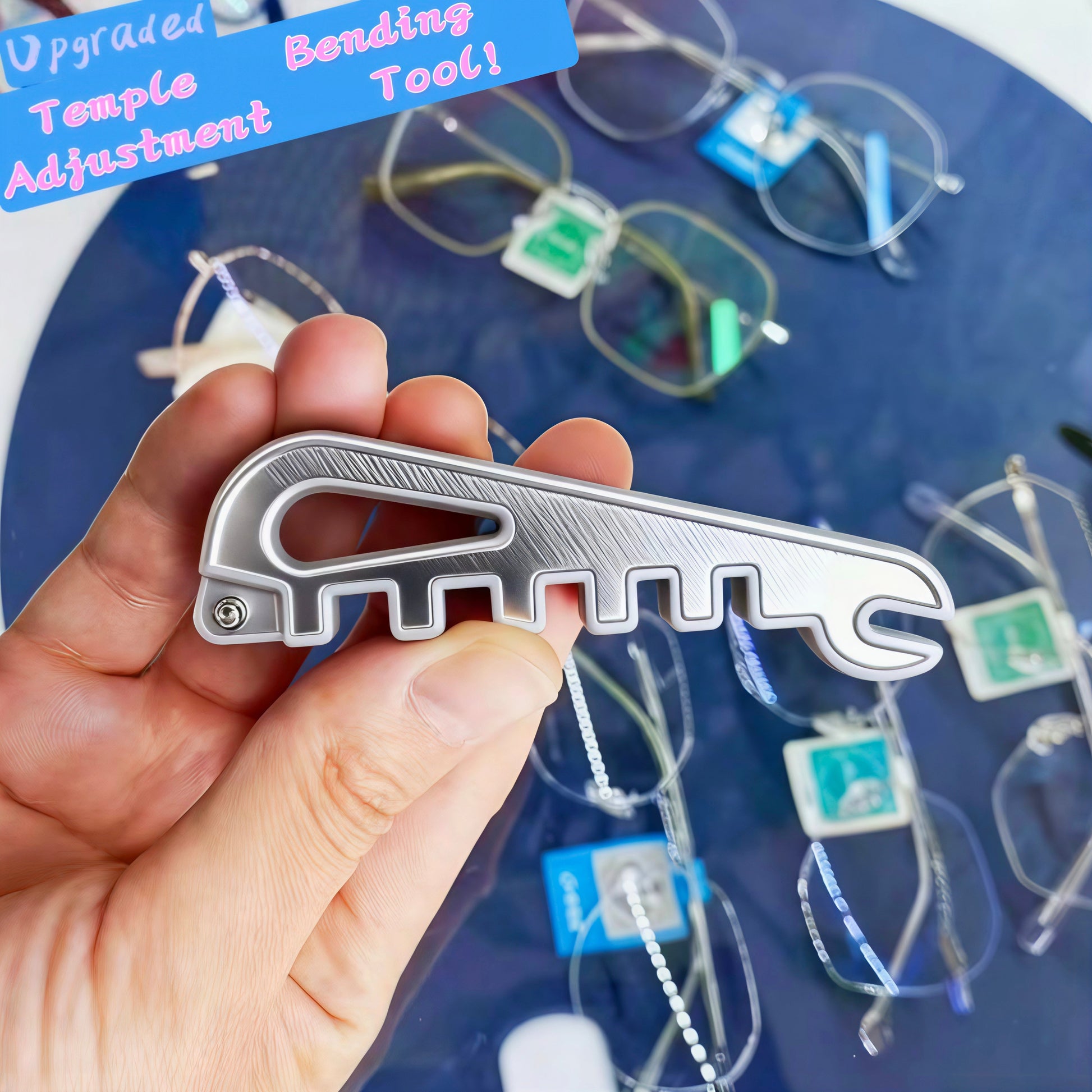 Never Slip Glasses Again: Your All-In-One Eyeglass Frame Adjustment Tool