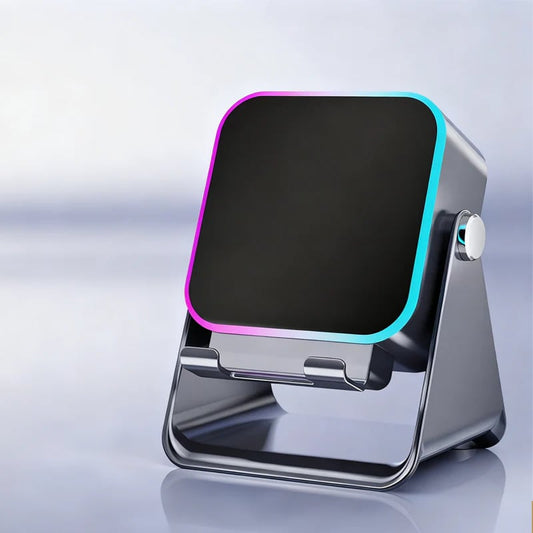 🔥New Year Special Offer sale – up to 50% off🎶📱 5-in-1 Wireless Induction Speaker with Adjustable Phone Stand