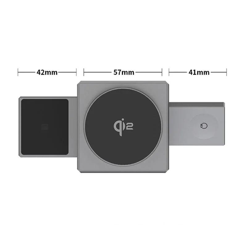 58 % OFF🔥Hot Sale Offers-3-in-1 Foldable Magnetic Wireless Charging Station
