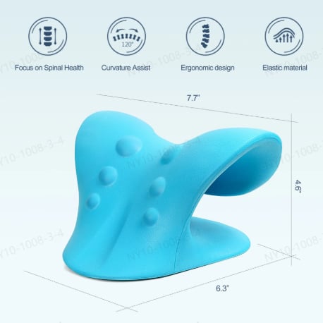 Neck Stretcher ,Neck Hump Corrector,Neck and Shoulder Relaxer Cervical Traction Device Pillow