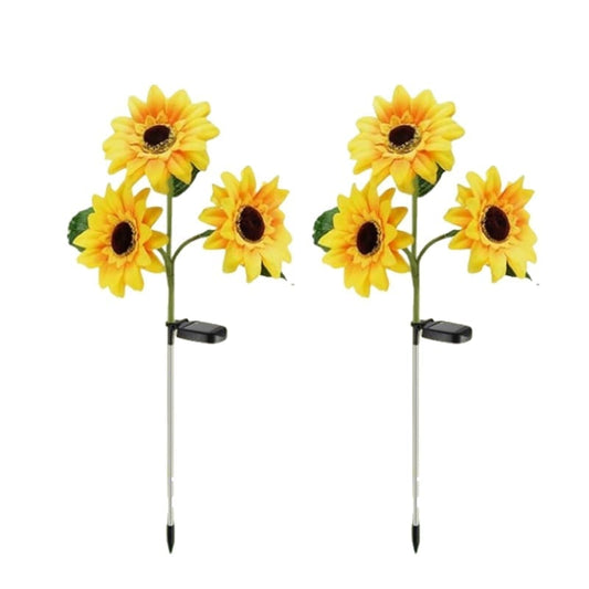 Solar Sunflower Lights