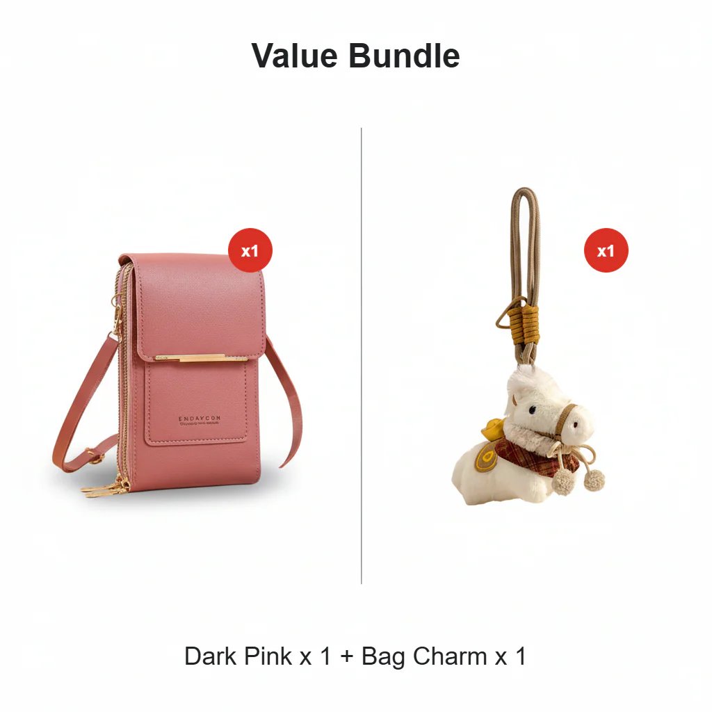 🔥Hot Sale 56% OFF -🎁Women's Touch Screen Mobile Phone Messenger bag