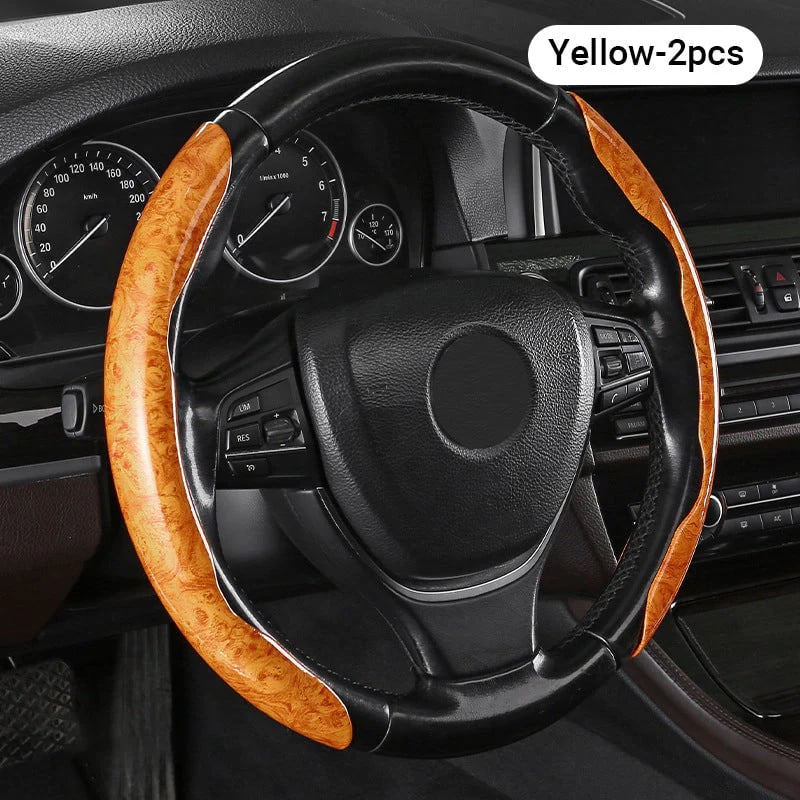 🔥Grip It & Love It!🔥Universal Non-Slip Car Steering Wheel Cover