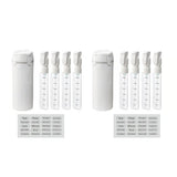 4-in-1 Leakproof Rotatable Travel Dispenser Set
