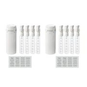 4-in-1 Leakproof Rotatable Travel Dispenser Set