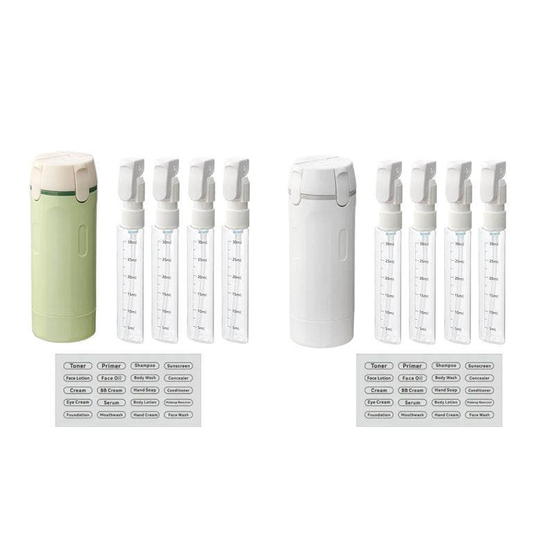 🎁4-in-1 Leakproof Rotatable Travel Dispenser Set