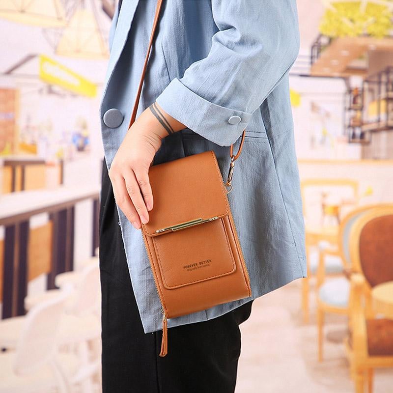 🔥Hot Sale 56% OFF -🎁Women's Touch Screen Mobile Phone Messenger bag