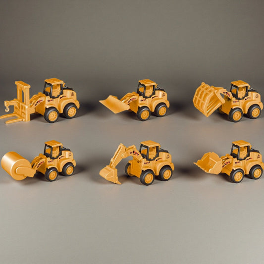 Press & Go Engineering Car Toys