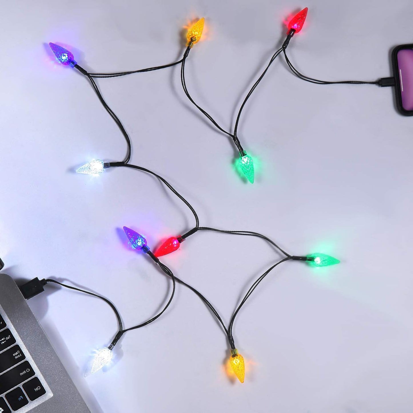 🔥USB Christmas Light Phone Charger Cable