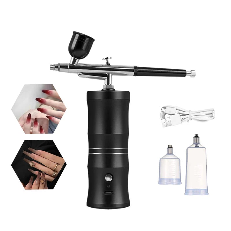 Electric Airbrush Kit with Compressor