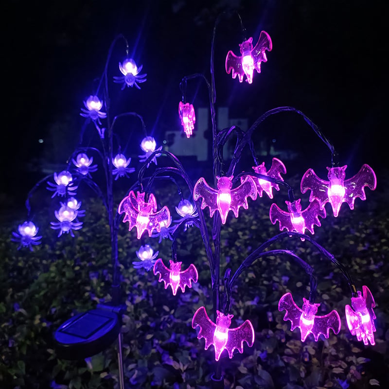 💀Halloween Solar Ground Plug Lawn Light