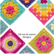 【50 Unique Designs】Crochet Card Set
