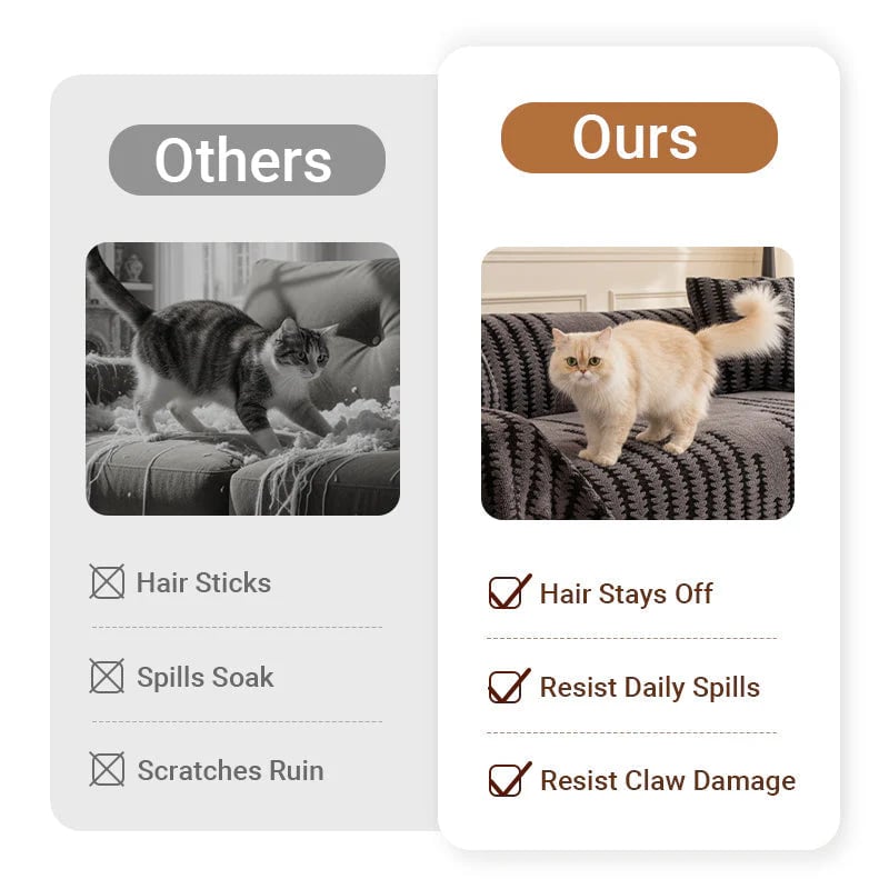 📢📢50% OFF !!⏰⏰Soft Plush Non-Slip Couch Cover