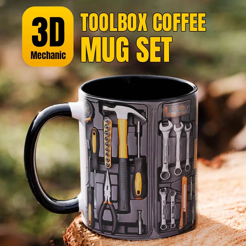 🔥Christmas Limited-Time Offer: 50% OFF!!!🔥⚡Mechanic Toolbox Mug