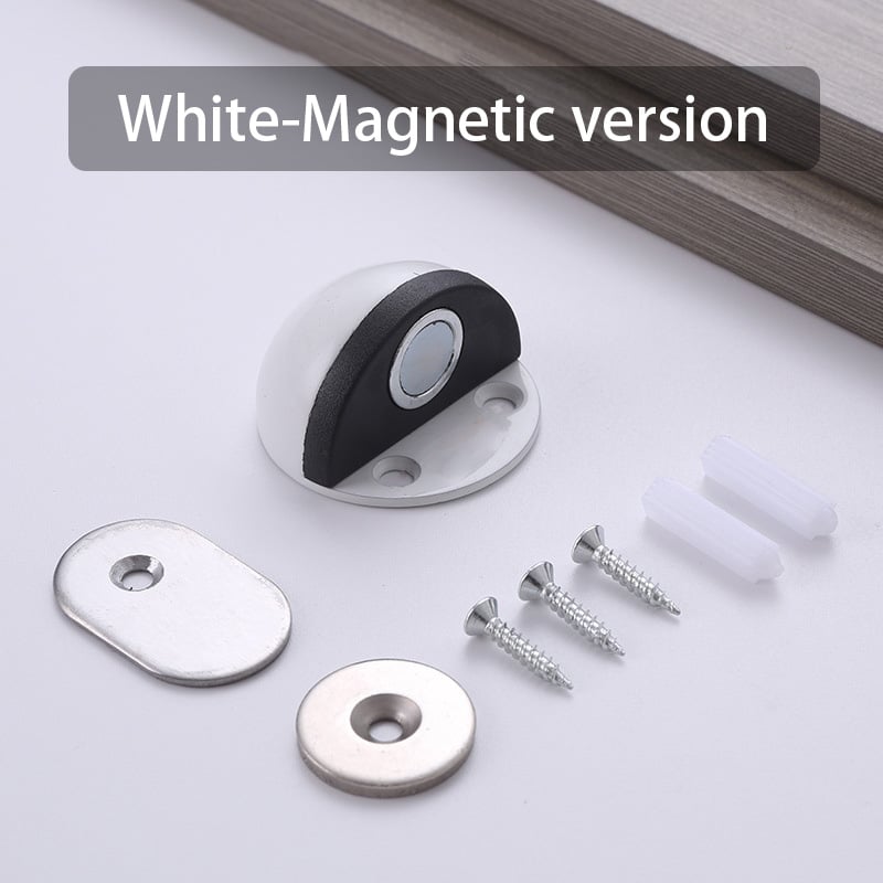 HOT SALE🔥  Hidden Stainless Steel Rubber Dual-use Door Stopper Door Holders