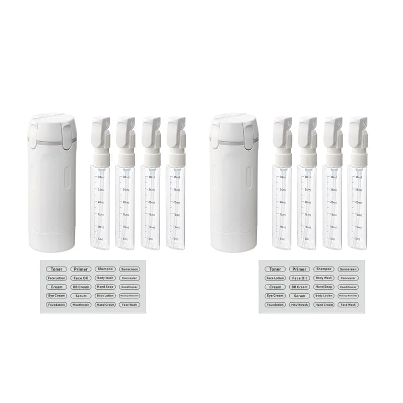 🎁4-in-1 Leakproof Rotatable Travel Dispenser Set
