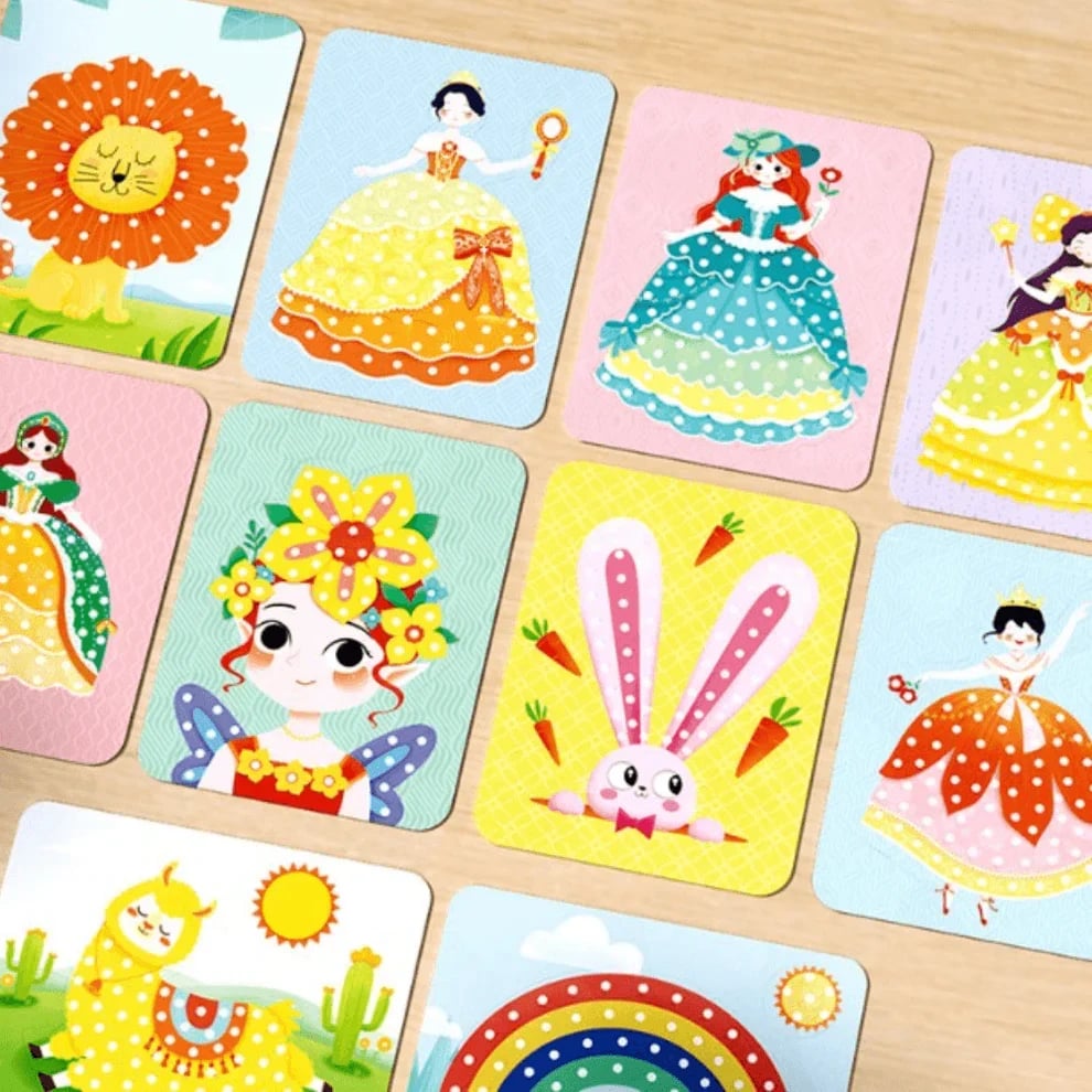 🎁Creative Puzzle Puncture Painting