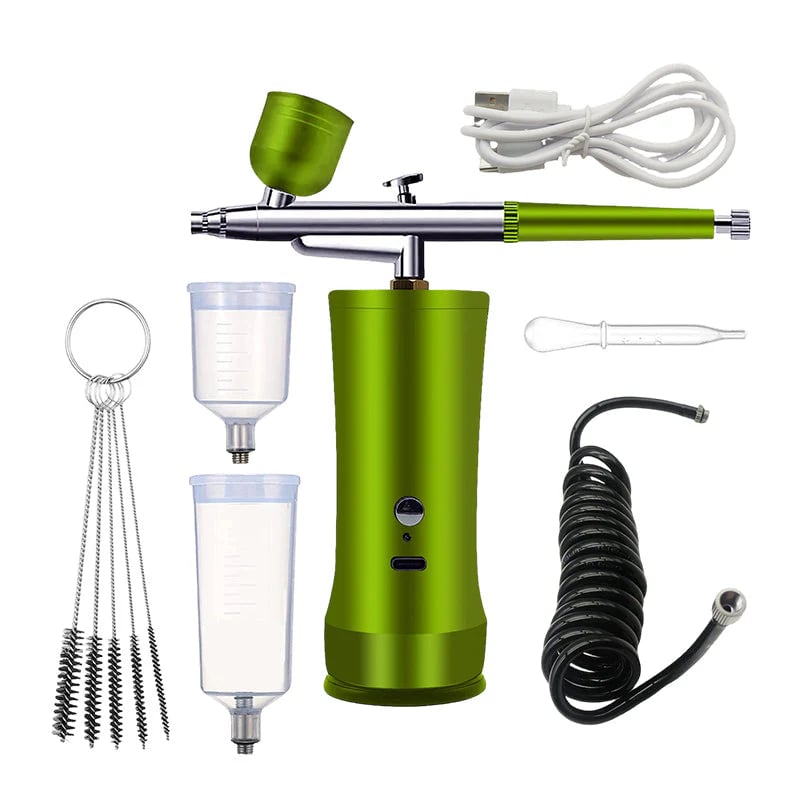 Electric Airbrush Kit with Compressor
