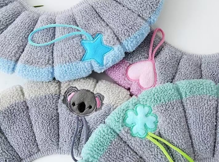 Bathroom Soft Thicker Warmer Stretchable Washable Toilet Seat Cover Pads