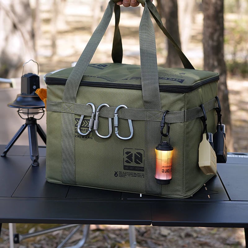🔥Large Capacity Outdoor Folding Storage Bag Waterproof Portable Camping & Picnic Organizer