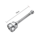 Kitchen Faucet with 360° Swivel Handheld Spray