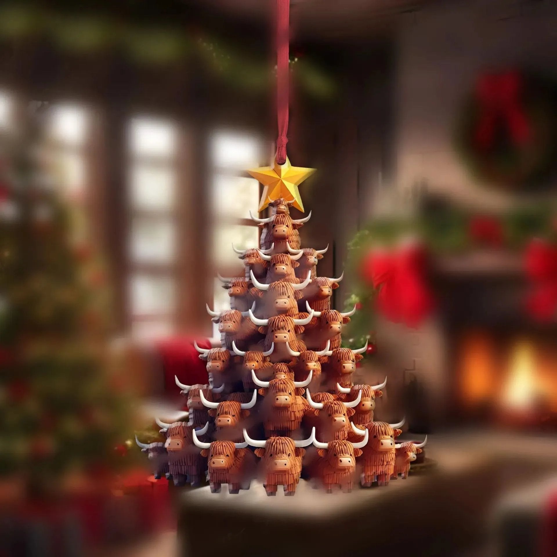 Stacking Christmas Ornaments