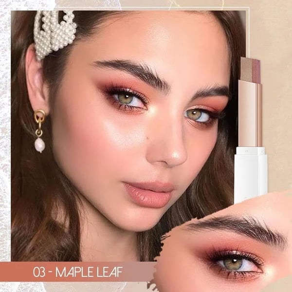 6Pcs Two Color Eyeshadow Stick Set