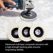 🎁Black Friday Sale - Limited time 49% OFF🎁✨Wool Felt Flap Polishing Disc
