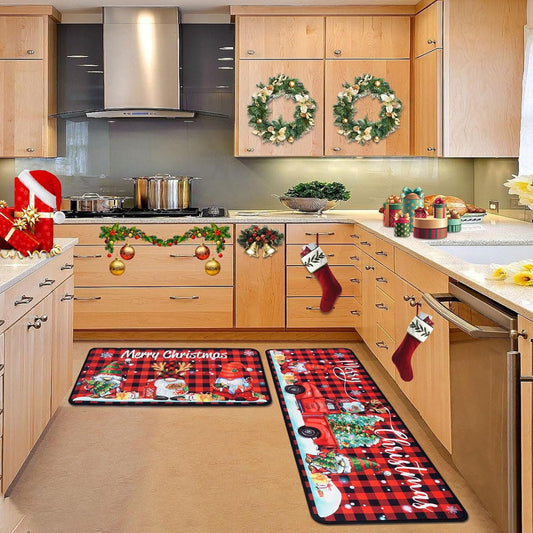 🔥 Christmas Themed Kitchen Mat