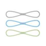 8-Shaped Silicone Resistance Band with Massage Grip