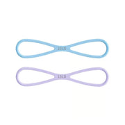 8-Shaped Silicone Resistance Band with Massage Grip